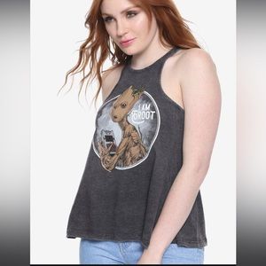 Guardians of the galaxy groot tank top nwt size small